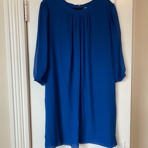 NY&Co Eva Mendes Royal Blue Sabrina Dress